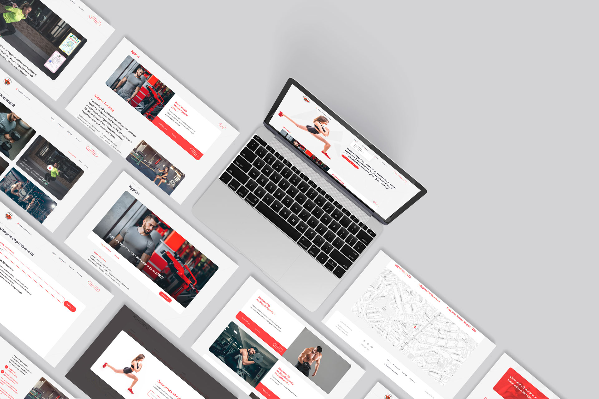 Шаблоны страниц Master Training